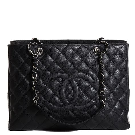 chanel quilted tote handbag - chanel grand shopping tote bag.